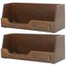 2 Pcs Tape Storage Box Desk Organizer Wood Jewelry Boxes Sundries Container Jewelry Organizer