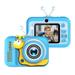 Dazzduo Kids Camera Birthday 4X 2.0-inch Screen Kids Dual Lenses Birthday Screen Dual Lenses Festival Cartoon Camera Camera 4X 2.0-inch Cartoon Camera Camera 20MP Children Camera Kids