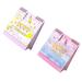 2 Pcs Unicorn Calendar Note Pads Decoration Paper Calendar Cutainsforbedroom 2022 Desktop Calendar Desk Calendar Office