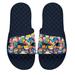 Men's ISlide Navy Nickelodeon Characters Graphic Slide Sandals