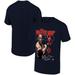 Men's Ripple Junction Navy The Rock Signature Collage Graphic T-Shirt