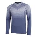 ASICS Seamless Long Sleeve Men - Blue, Size M