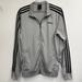 Adidas Pants | Adidas Tracksuit Men’s Size Small Slim Fit Grey With Black 3 Stripes | Color: Black/Gray | Size: S