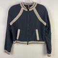 Free People Jackets & Coats | Free People Blue Bomber Jacket Womens Xs Coat | Color: Blue | Size: Xs