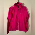 Columbia Jackets & Coats | Columbia Women's Windbreaker Jacket Pink Nylon Sz L Hooded | Color: Pink | Size: L