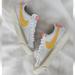 Nike Shoes | 6.5 Women's Nike Blazer Low 77 White / Yellow Da4074-117 Sneakers Af1 | Color: White/Yellow | Size: 6.5