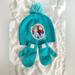 Disney Other | Frozen Toddler Hat And Mittens | Color: Blue | Size: Osg
