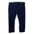 Levi's Jeans | Levi's Classic 501 Denim Jeans Mens Dark Wash Size 41x32.25 Relaxed Straight | Color: Blue | Size: 41