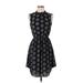 H&M Casual Dress High Neck Sleeveless: Black Dresses - Women's Size 4
