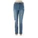 Nicole Miller New York Jeans - Mid/Reg Rise: Blue Bottoms - Women's Size 10