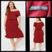 Torrid Intimates & Sleepwear | 3 3x Women Torrid Sleep Lounge Dream Fleece Off Shoulder Dress Red Pockets Tall | Color: Red | Size: 3x