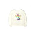 Epic Threads Fleece Jacket: White Graphic Jackets & Outerwear - Kids Girl's Size Medium