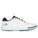 Skechers Men's GO GOLF Tempo GF Shoes | Size 12.0 | White/Navy | Synthetic/Textile