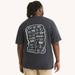 Nautica Men's Big & Tall Sustainably Crafted Sailing Knots Graphic T-Shirt Navy, 3XL