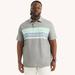 Nautica Men's Big & Tall Navtech Sustainably Crafted Striped Classic Fit Deck Polo Stellar Blue Heather, LT