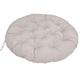 Papasan Chair Cushion Waterproof Papasan Swing Cushions Round Garden Sofa Cushion Thicken Chairs Pads Relaxing Cushions for Outdoor Furniture, Only Cushion(Size:120X120CM,Color:Gray)