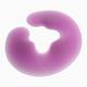 FOMIYES Head Cradle Cushion Silicone Face Down Pillow Face Spa Massage Pad for Face Massage Salon Home Massage Table Cushion Purple Silicone Pillow