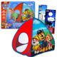 Paw Patrol Pop Up Tent for Kids - Bundle with Chase, Rubble and Skye Play Tent for Boys and Girls Plus Stickers, More | Paw Patrol Tent for Kids, Toddlers