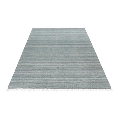 Teppich OBSESSION "My Nador 565", blau, B:200cm H:2mm L:290cm, Polyethylen (PE), Teppiche, Fransenteppich, meliert, mit Fransen, In- und Outdoor geeignet Image