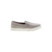 Old Navy Sneakers: Slip On Platform Casual Gray Print Shoes - Women's Size 6 - Almond Toe