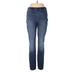 Lands' End Jeans - Mid/Reg Rise: Blue Bottoms - Women's Size 8 - Sandwash