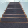 Tapis de marche d'escalier antidérapant support en caoutchouc antidérapant tapis parfait pour les