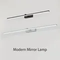 Applique murale moderne à LED en aluminium pour miroir d'hôtel lampe de courtoisie lustre de