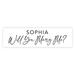The Holiday Aisle® Custom Will You Marry Me Sign Banner, Classic | Proposal & Valentine's Day Decor Ideas, Pk-1 | Wayfair