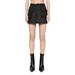 Jodie Coated Denim Cargo Miniskirt