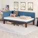 Twin Size Classic Design Upholstered Daybed/Sofa Bed Frame,Elegant & Simple