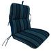 Sunbrella 22" x 45" Outdoor Chair Cushion with Ties - 45'' L x 22'' W x 5'' H