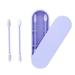 Nebublu Earpick Stick Reusable Portable Swabs Ear Makeup Swabs Stick Reusable Cotton Swabs Portable Cleanable Ear Silicone PAPAPI ERYUE Portable cleanable Ear dsfen HUIOP