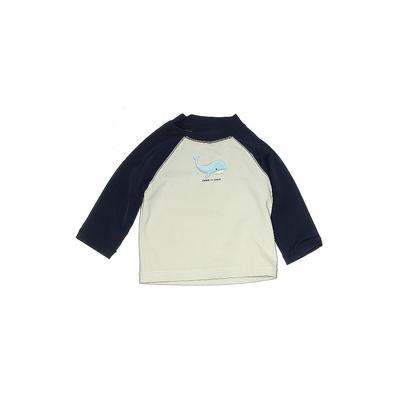 Janie and Jack Rash Guard: Blue Sporting & Activewear - Size 0-3 Month