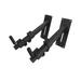 Almencla 2 Pieces Wall Hook Holder Stand Guitar Hanger Display Stand Portable Adjustable Guitar Holder Hanger for Musical Instrument For Wall