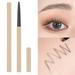 Melotizhi Ultra Fine NibLiquid Eyeliner Waterproof Colored Diamond Eyeliner Gel Pen Champagne Color Pearl White Natural Black 1ml Eyeliner Pen Waterproof Smudge Proof Black Brown Eye Liner Pencils