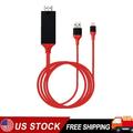 Type C MHL USB-C to HDMI HDTV AV TV Cable Adapter For Samsung Android Cell Phone