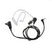 Shinysix Headset Pin Covert Tube Two Way Radios 2.5mm Earpiece 1 s Two Way Mic Compatible MH230R Covert Tube Earpieces Earpieces Headset PTT PTT Mic Compatible MH230R MR350R T200 T200 T260 T600