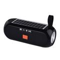 Solar Bluetooth Speaker Wireless Stereo Speakers 2 5W Hi-Fi Speakers Aux TF USB