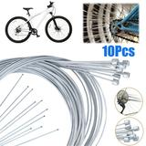 10Pcs 2m Bicycle Bike Shift Cables Stainless Steel Shifter Front Rear Inner Wire
