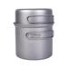 TOMSHOO Cookware Set Cookware Utensils Ideal Outdoor Cookware Set Pot Set Outdoor Cookware Pot Plate Portable Plate Portable Utensils Set Pot Plate Outdoor Utensils Outdoor Cookware Set