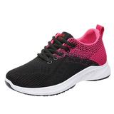 CAICJ98 Volleyball Shoes Slip on Shoes for Women Cushioned Memory Foam Walking Sneakers with Arch Support Black