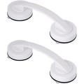 2 Pieces Super Strong Suction Cup Handle Portable Suction Cup Door Handle Large Glass Door and Window Handles Suitable for Bathroom and Cabinet