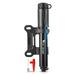 WEST BIKING Bicycle Pump Bike Tire Pump Bike Pump Air Inflator Air Inflator Mountain Pump Inflator Bike MTB Pump Tire Tube Pressure Pump Inflator Bike Portable Pump Alloy Tire Pump Air