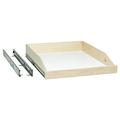 Slide-A-Shelf Made-To-Fit Slide-Out Shelf 24.5 W x 16.5 D Oak Soft Close
