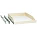 Slide-A-Shelf Made-To-Fit Slide-Out Shelf 36 W x 16.5 D Birch Full Extension