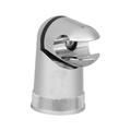 ABS Plating Rotary Shower Mounting Brackets Handheld Shower Head Holder Bracket for Bathroom Spray Shower Head (Silver)