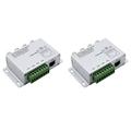 2X 4CH Passive Video Balun for TVI CVI AHD Cameras CCTV Via Twisted Pairs UTP Video 4CH Transceiver BNC to UTP RJ45