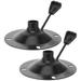 2 Pcs Turntable Swivel Chair Base Replacement Chair Base Swivel Tilt Control Parts Chair Plate Hardware Chair Chassis Swivel Chair Accessories Chair Accessories Iron Travel