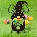 Aihimol Acrylic Stakes Rabbit Gnome Stake - Courtyard Art Outdoor Decoration - Easter St. Patrick s Day Lawn Garden Decorative Statue Sculpture Garden Stakes