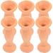 6 Pcs Miniature Flower Pot Pots for Plants Garden Nursery Terra Cotta Outdoor Indoor with Drainage